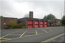 SD9305 : Oldham fire station by Kevin Hale