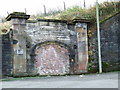 Former Upper Greenock railway station entrance