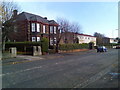 Old and new housing on Drumry Road