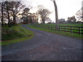 Attractive farm entrance off the Acton Road, Poyntzpass