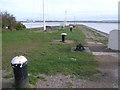 SO6501 : Lydney Harbour - looking across the River Severn by Nick Mutton 01329 000000