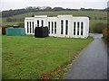 A pumping station in the Alkham Valley