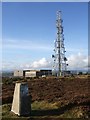 Trig point and Forties telecom compound