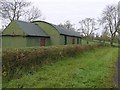 H7147 : Green shed at Curlagh by Kenneth  Allen