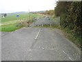 Gate across the old A256