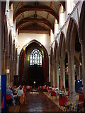 TL8741 : Interior, St Peter's Church Sudbury by Oxyman
