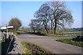 Lane junction near Priestcliffe