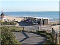 SZ1191 : Boscombe: seafront view by Chris Downer