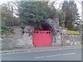 Old gate on West Bridgend