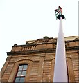 Woman on a chair in Belfast