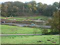 View from the Hemlock Stone looking towards the Walled Garden, Bramcote Hills