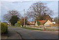 Entering Gazeley from the south