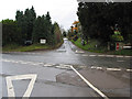 Upleadon crossroads from Gloucester Road