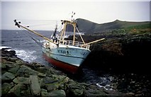 HW8133 : Grounded Fishing Boat North Rona by JJM