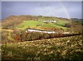 Groes-faen hamlet and farm