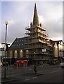 Church undergoing Restoration - Dickson Road