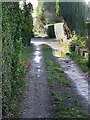 Looking SSW along the Old Roman Road