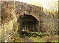 Railway bridge over the Nant Bargod Rhymney