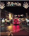 Christmas lights, Union Street, Torquay