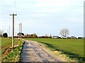 Farm track to Eastfield Farm