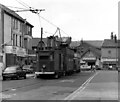 Works trams in Rigby Road, Blackpool