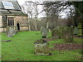 NY8355 : The churchyard of St Cuthbert's, Allendale by Mike Quinn