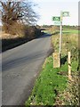 View along the Durlock Road NNE towards Durlock