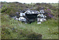 NG8976 : Stone shelter by the Ardlair track by Nigel Brown