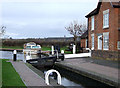 SO8693 : Bratch Top Lock, Staffordshire and Worcestershire Canal by Roger  D Kidd