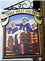 Sign for the Three Jolly Sailors, Burniston