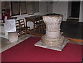 Font - St. Nicholas Church - Thames Ditton