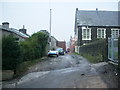 Back street near Acre Mill Baptist Church, Stacksteads, Bacup.