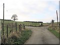 Junction of Cooks Lane with the road to Painshill Farm, Lockerley