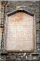 Inscribed Stone Tablet at Flatts Farm