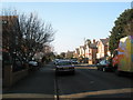 Looking westwards down Grove Road