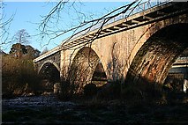 NJ3459 : Spey Bridge by Anne Burgess