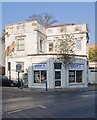 Dilapidated building on corner of Lyon Street and Onslow Road, Southampton