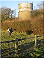 Disused water tower on Singledge Road