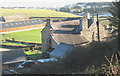 Castellmarch manor house from the Muriau bridle track