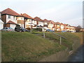 Steps to houses approaching "Rusty Cutter" roundabout