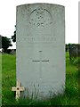 SU1869 : Grave of Corporal Pickersgill, Marlborough by Brian Robert Marshall