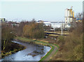 SO9395 : Canal and Factories, near Spring Vale, Wolverhampton by Roger  D Kidd