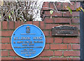 Blue Plaque, Millbrook House