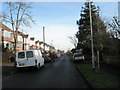 Looking eastwards down Grant Road