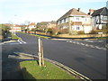 Staggered crossroads at Evelegh Road