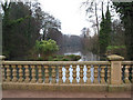 Newent Lake from the bridge