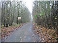 Private road to Hode Farm