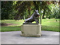 Boar statue in Arboretum