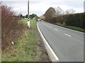 View along the A256 towards Sandwich