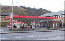 SE1634 : Total Filling Station - Canal Road by Betty Longbottom